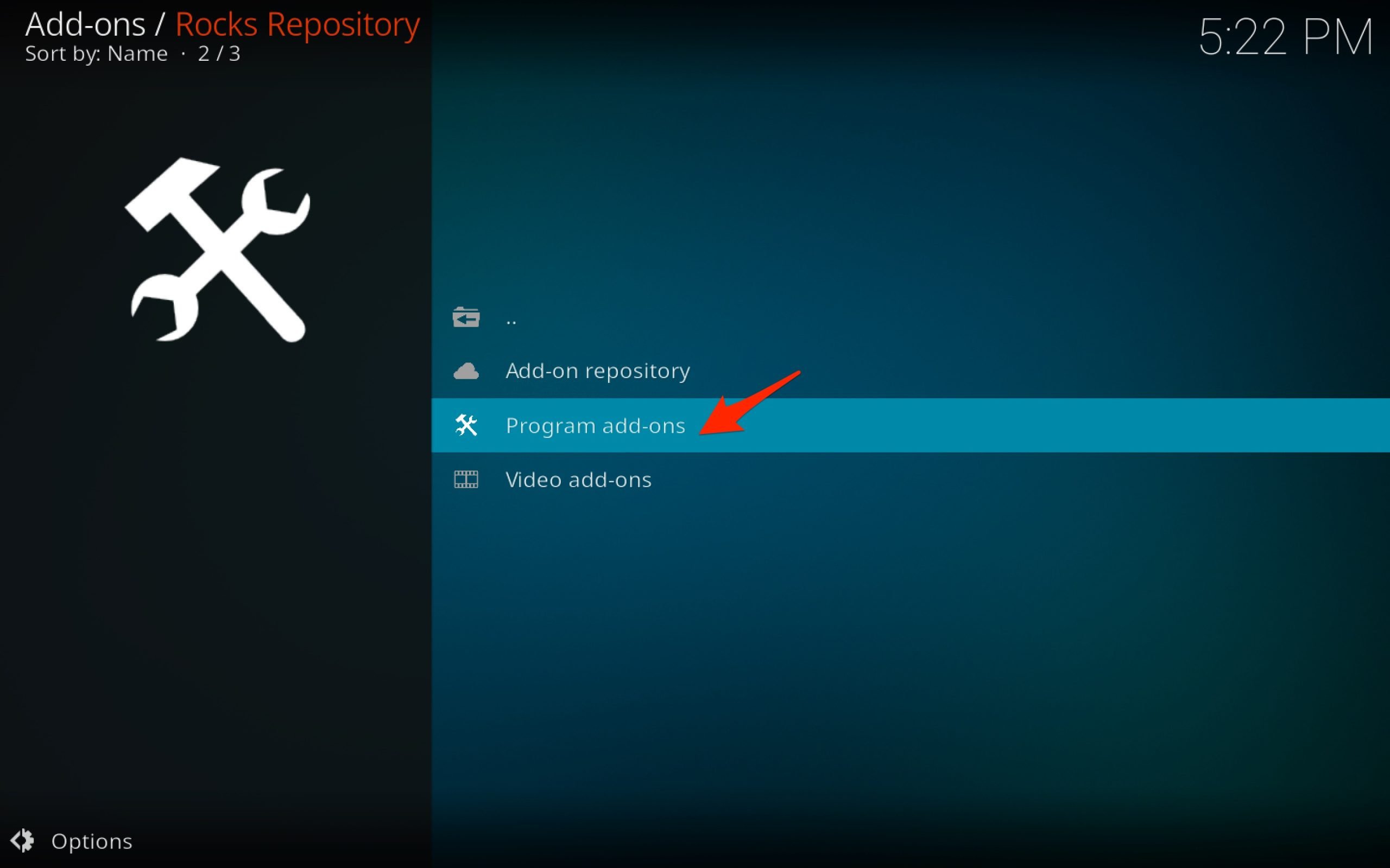 How to Fix Playback Failed on Kodi for MacBook? 16 Open_Program_Addons