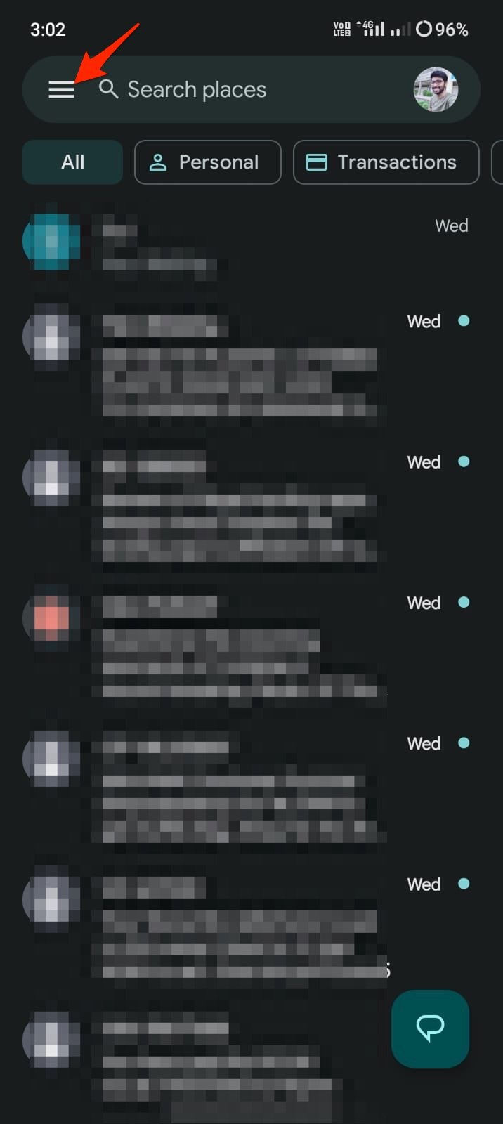 How to Fix Google Not Sending the Security Code to Phone? 2 Open_SMS_Menu_Option