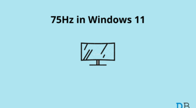 How to Overclock 60Hz Monitor to 75Hz in Windows 11? Overclock a 60Hz Monitor to 75Hz in Windows 11