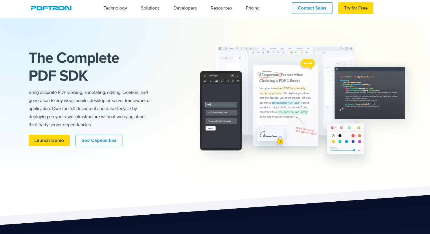 Top 10 Best Alternative Apps Like Adobe Acrobat 11 PDFTron SDK