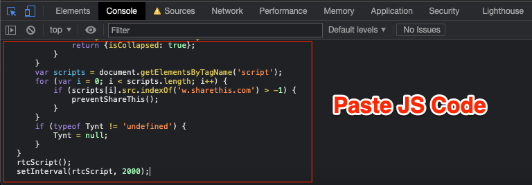 How to Save Google Docs with Export Options Disabled? 25 Paste_JS_Code