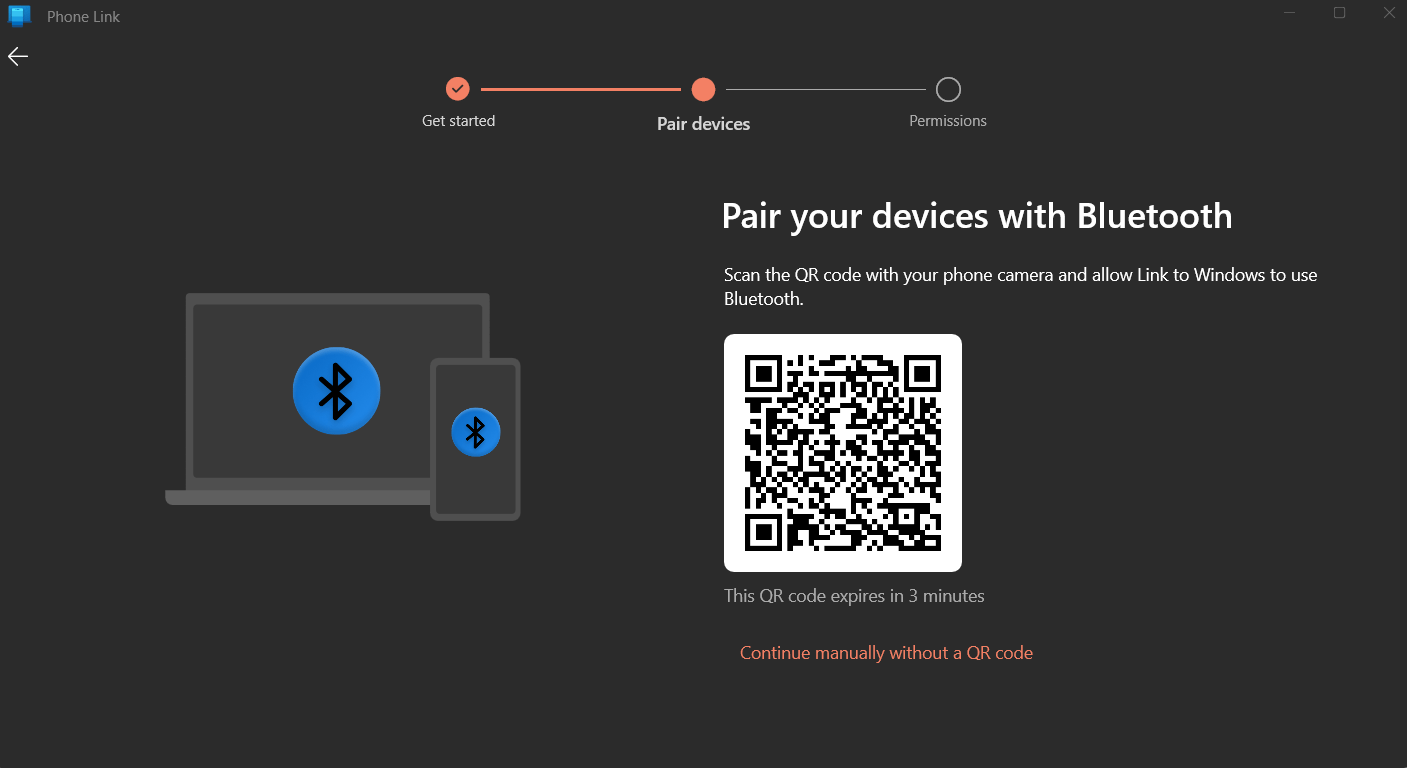 How to Connect iPhone to Windows 11 using Phone Link? 5 scan the QR on your iOS device to download the companion app