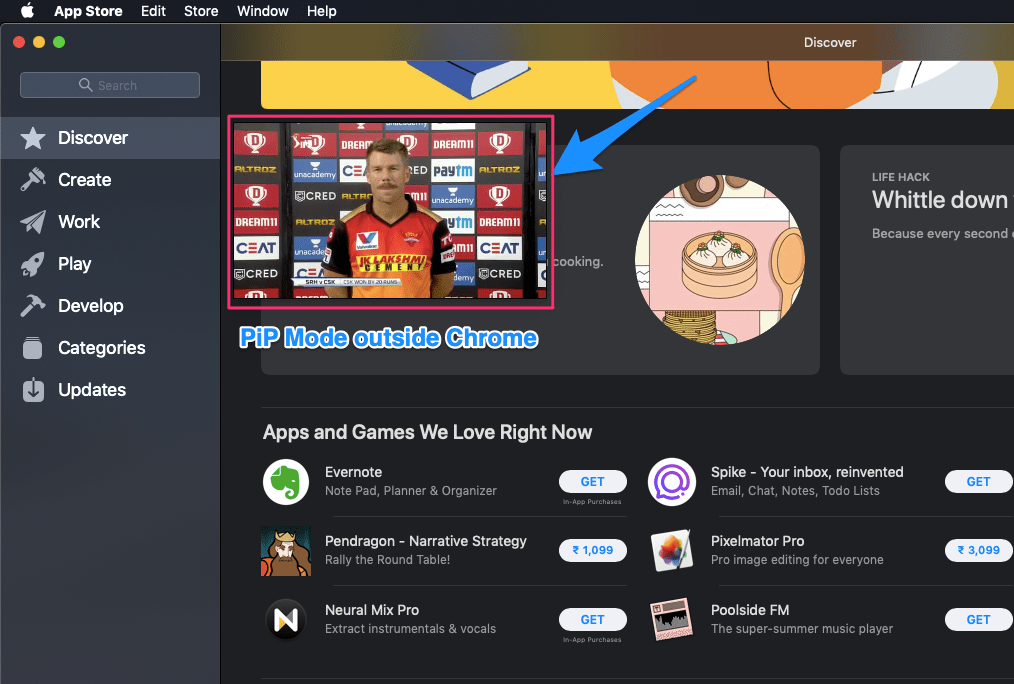 Enable PiP Mode for any Video in Chrome Browser for Desktop 6 PiP Mode outside Chrome