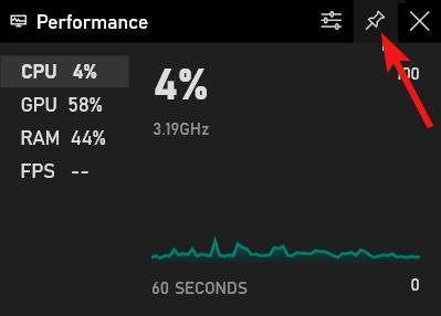How to View Hidden Performance Overlay in Windows 11 7 Pin the performance tab
