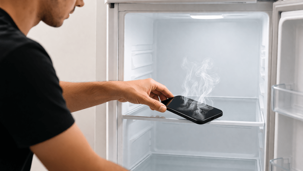 I Put My Overheating Android Phone in the Fridge, and it Slowly Got Worse 1 I Put My Overheating Android Phone in the Fridge, and it Slowly Got Worse 1
