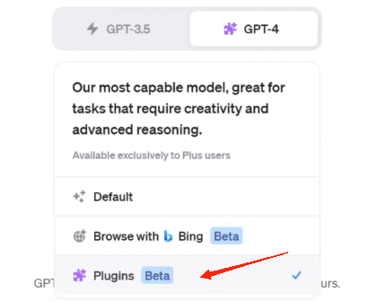 How to Uninstall ChatGPT Plugins? 3 click on the Plugins (Beta) option