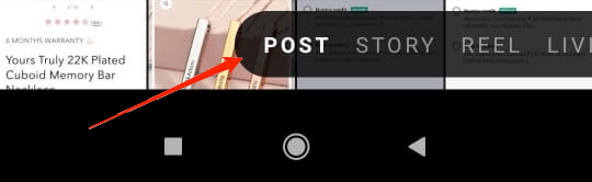How to do a Joint Post on Instagram? 3 select Post or Reel based on your upload requirement