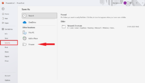 How to Extract Images from a PowerPoint Presentation 7 Choose Browse Option