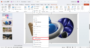 How to Extract Images from a PowerPoint Presentation 3 Choose Save As Picture Option