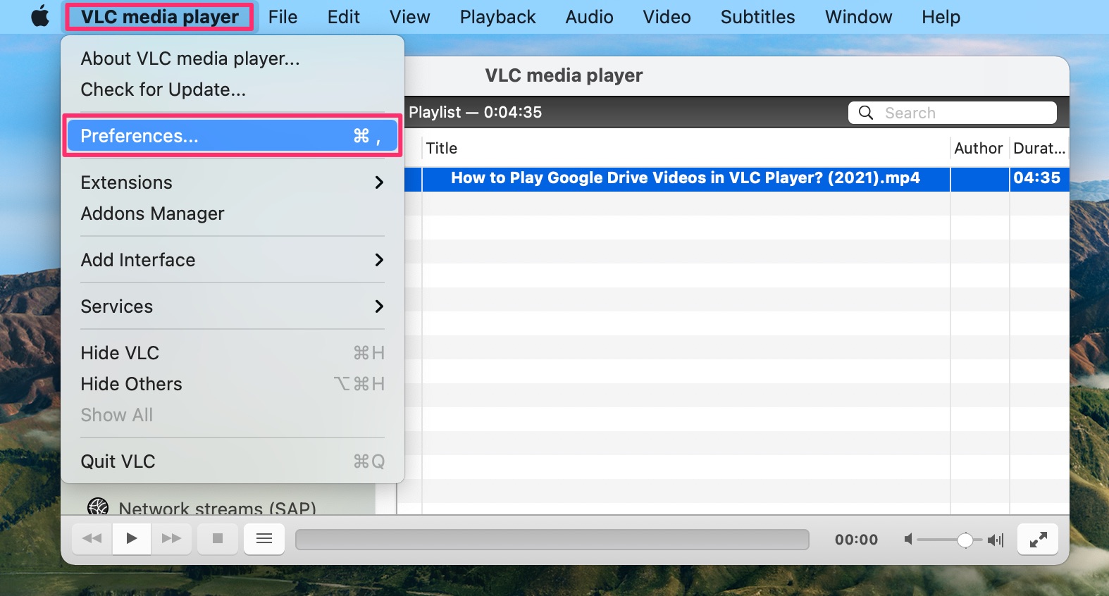 Trim Video in VLC Player | Windows and Mac 7 Preferences