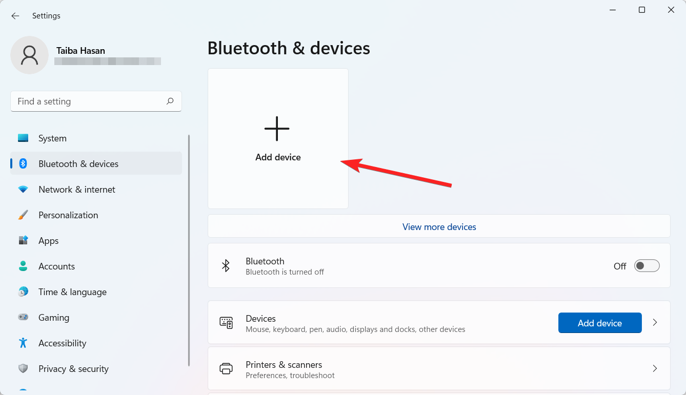 How to Use Dynamic Lock in Windows 11? 6 Press Add Device button