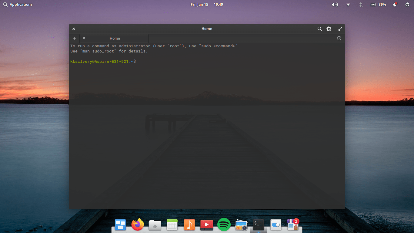 How to Fix Missing Top Panel in Elementary OS? 3 Press Windows Key (Windows Keyboard) or Super Key (Mac Keyboard) and then “T” together.