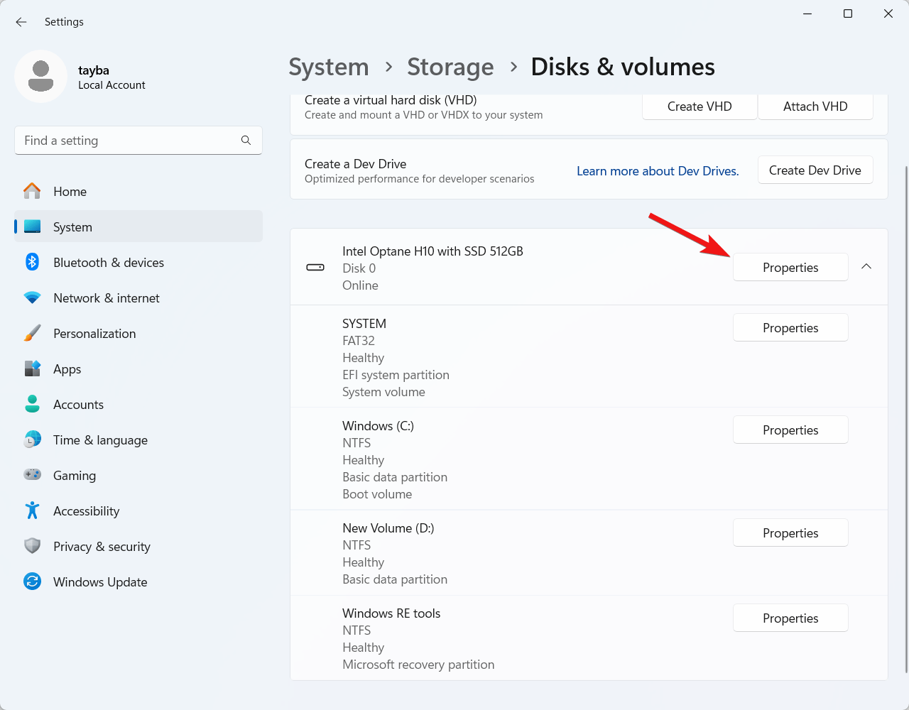 How to Check Hard Drive Health on Windows 11 10 Press the Properties button