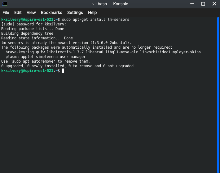 How to Check CPU and Hardware Temperature in Linux? 4 Press_“y”_which_stands_for_“yes”_and_install_LM_Sensors_or_PSensor_in_the_machine