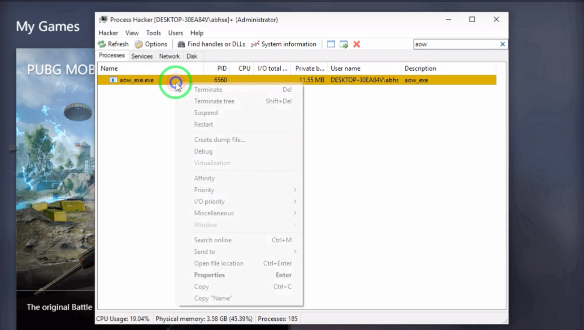 Fix All Gameloop Errors Codes | Installation | Lag Issues 7 Process hacker Fix PUBG