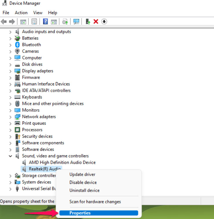 How to Fix Dolby Atmos Not Working in Windows 11? 13 Roll Back Audio Drivers