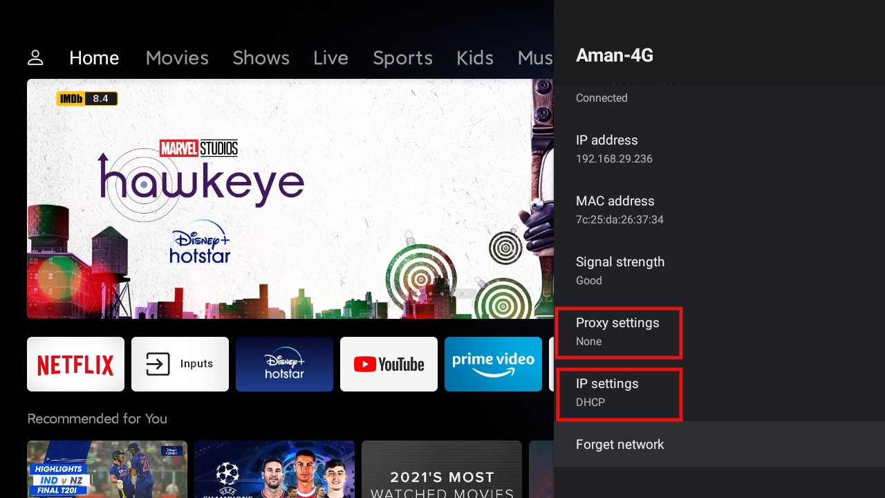 How to Fix Wi-Fi Not Working On Android TV 6 Proxy and IP