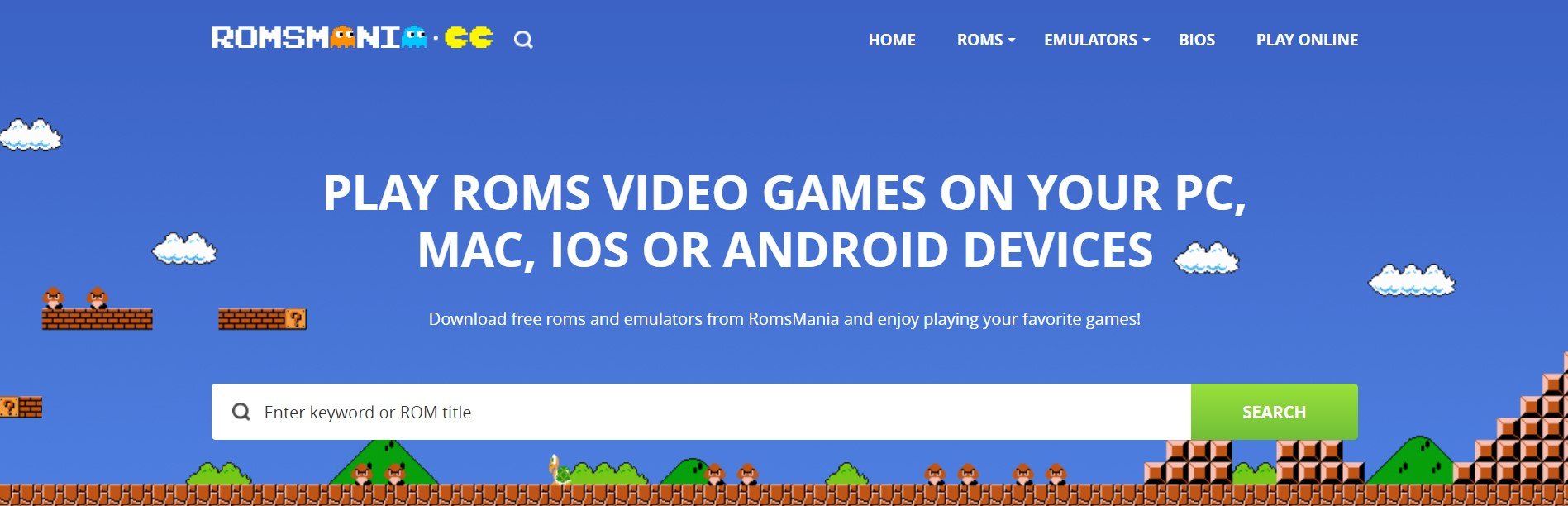 Safe Sites to Download ROM File for Games 10 ROMS MANIA