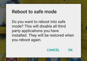 How to Fix 'Camera Busy' Error on Android Smartphones? 2 Reboot in safe mode