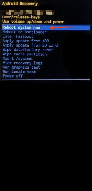 Reboot system now