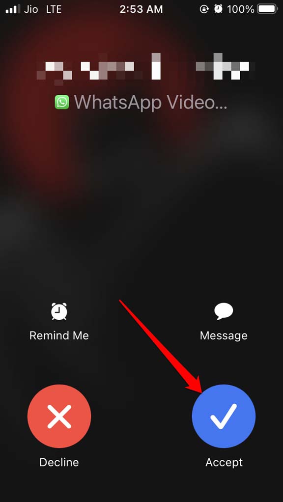 How to Make a Video Call on WhatsApp Web using Desktop App? 7 Receive a WhatsApp video call
