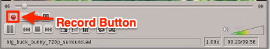 Trim Video in VLC Player | Windows and Mac 6 Record Button