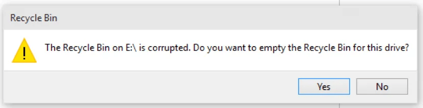 How to Fix Corrupted Recycle Bin Error on Windows 11 2 Recycle Bin Corrupt