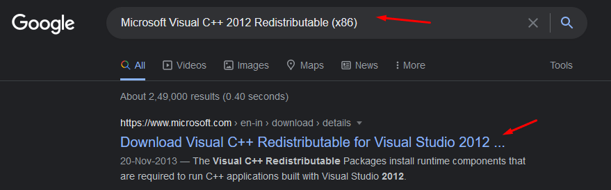 Fix - The Application Was Unable To Start Correctly (0xc0000142) 13 Reinstall Redistributable Packages - 5