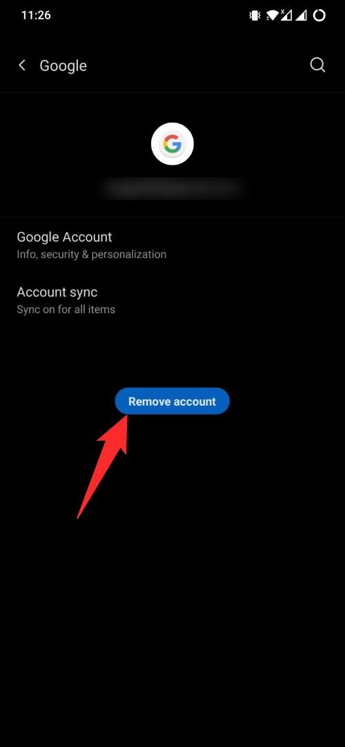 How to Fix Gmail Notification Not Working on Android? 17 Remove Account