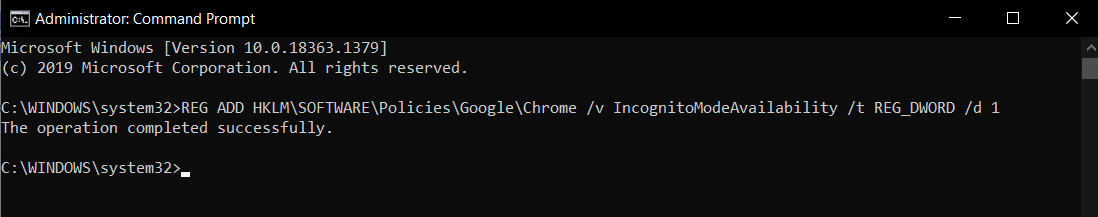 Disable Incognito Mode on Chrome | Windows & Mac 3 Remove Incognito Windows