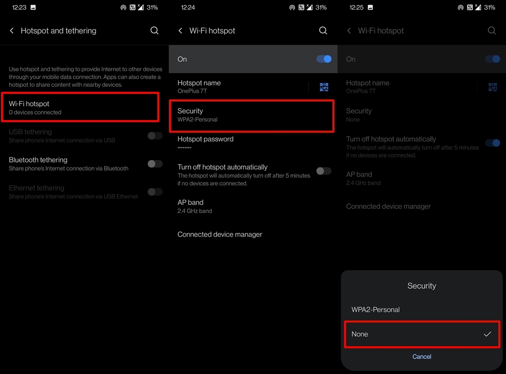 How to Fix Hotspot Not Connecting or Working on Android? 12 Remove Password Security