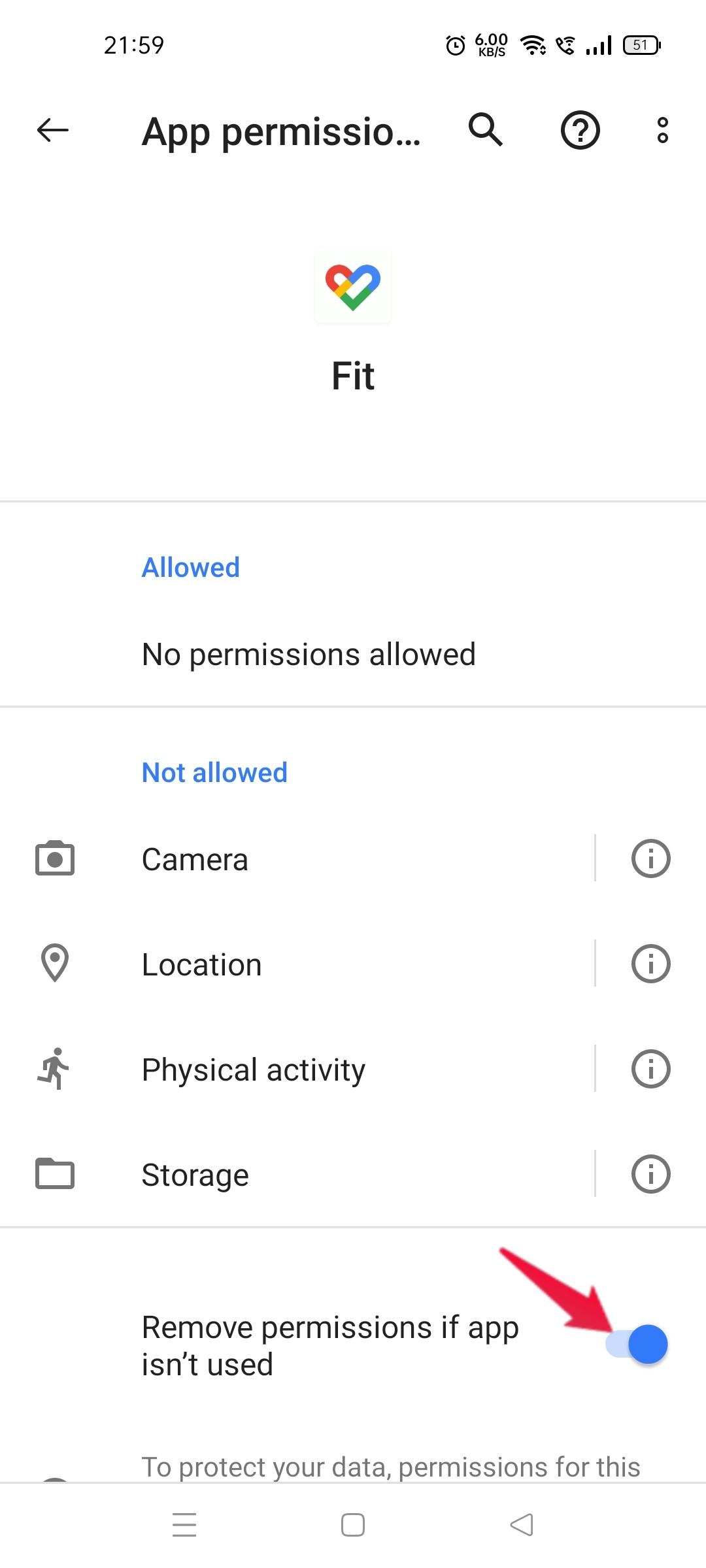 How to Fix Google Fit Not Counting Steps on Android? 3 Remove Permissions