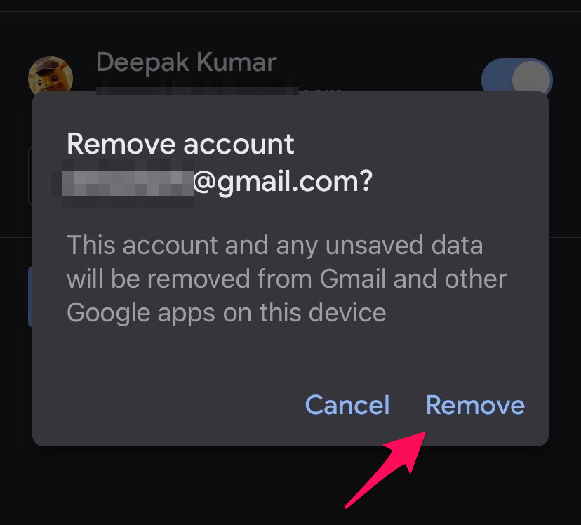 How to Remove Gmail Account on iPhone and iPad 5 Remove
