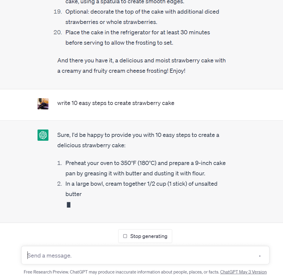 How to Fix it When ChatGPT is Stuck and Can't Complete a Response? 4 Rephrase Input Text