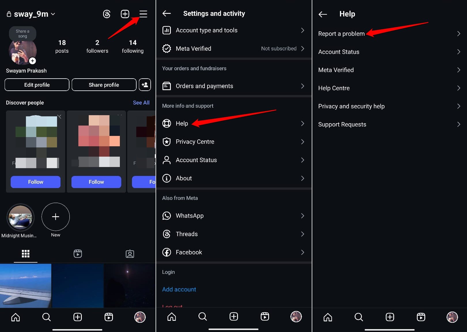 How to Fix Instagram Keeps Logging Me Out? 18 Report the Problem to Instagram