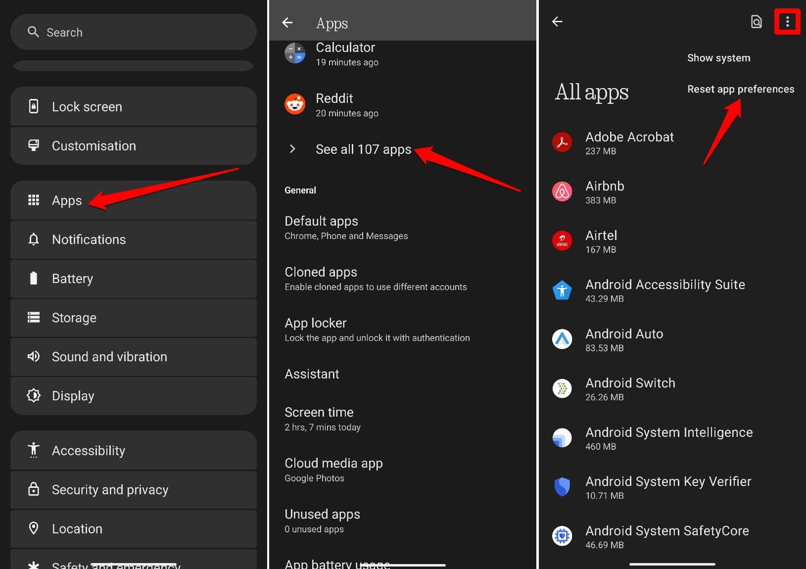 How to Fix App Not Installed Problem on Android? 5 Reset All the App Preferences