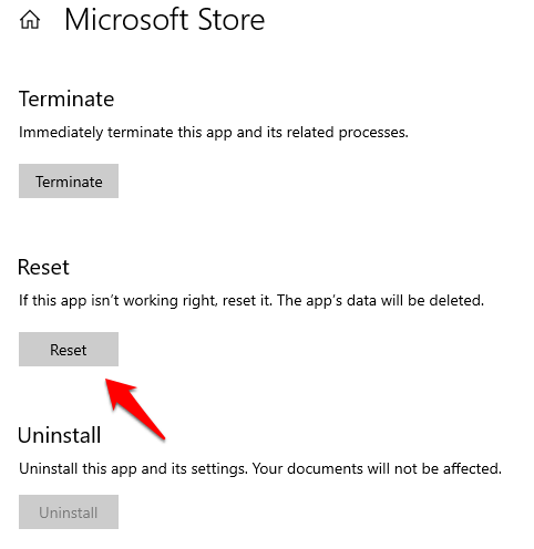 Fix Error Code 0x80072ee7 Microsoft Store 14 Reset Microsoft Store