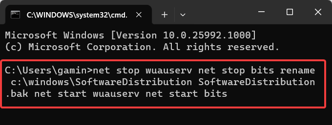 How to Fix Windows Update Error 0x80070103 5 Reset SoftwareDistribution