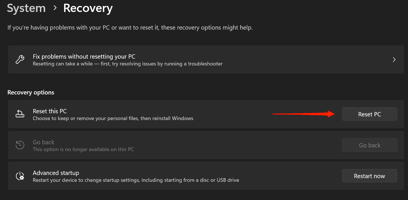 How to Reset Windows 11 Without Losing Data 4 Reset this PC