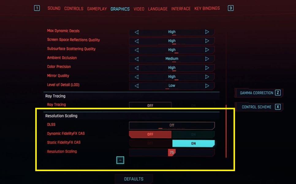 Cyberpunk 2077 | Fix Motion Blurry or Blur Screen 9 Resolution Scalling