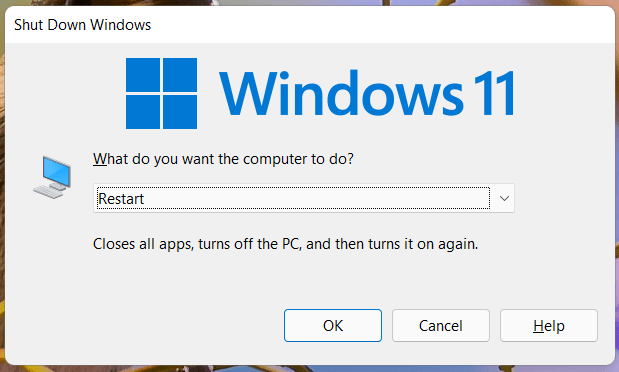Fix: Tor Failed to Establish a Network Connection in Windows 11 and Linux PC 3 Restart Windows