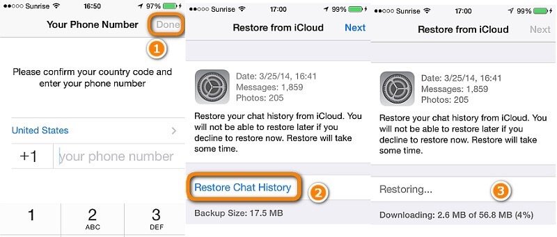 How to Read Deleted WhatsApp Messages on iOS? 2 Restore_Chat