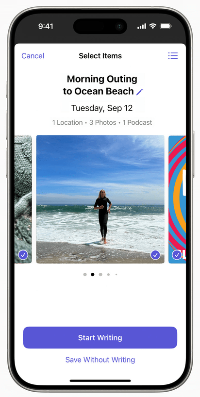How to Use the Journal App on iPhone 6 Review your Journal Entries