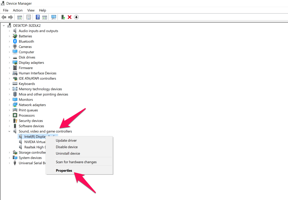 Fix: Discord Text To Speech (TTS) Not Working 5 Right on the driver (you are currently using) and select properties