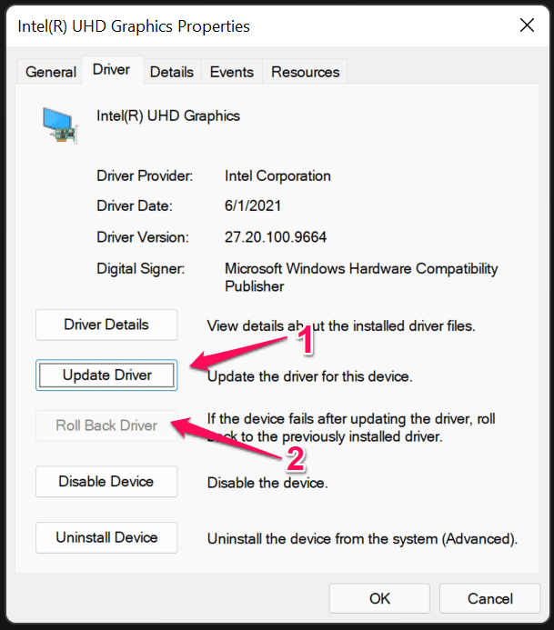 Roll Back Drivers (5)