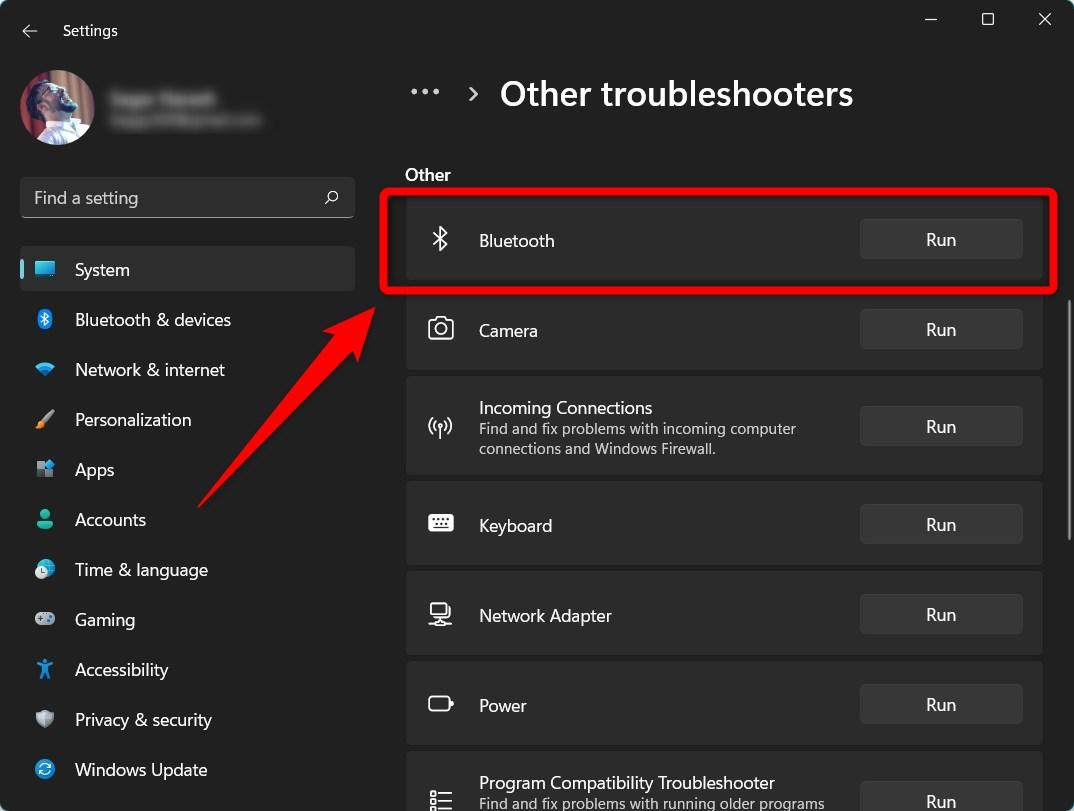 How to Fix Android Not Connecting to Windows 11 Bluetooth? 18 Run Bluetooth Troubleshoot