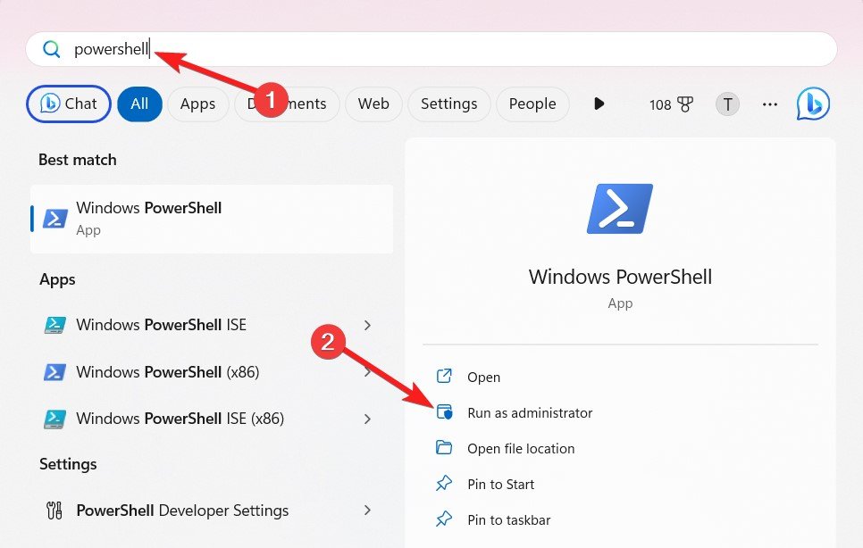 How to Set a Static IP Address on Windows 11? 13 Run Powershell as administrator