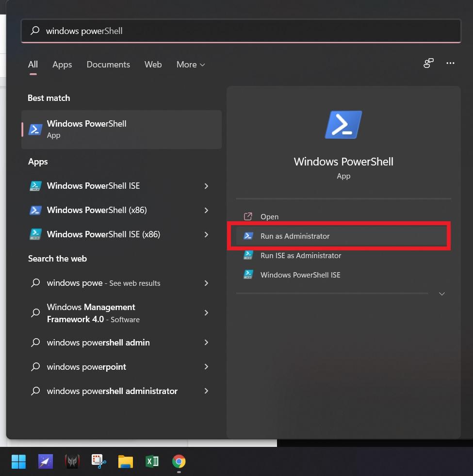How to Install and Enable Hyper-V on Windows 11? 11 Run Windows Powershell as Admin
