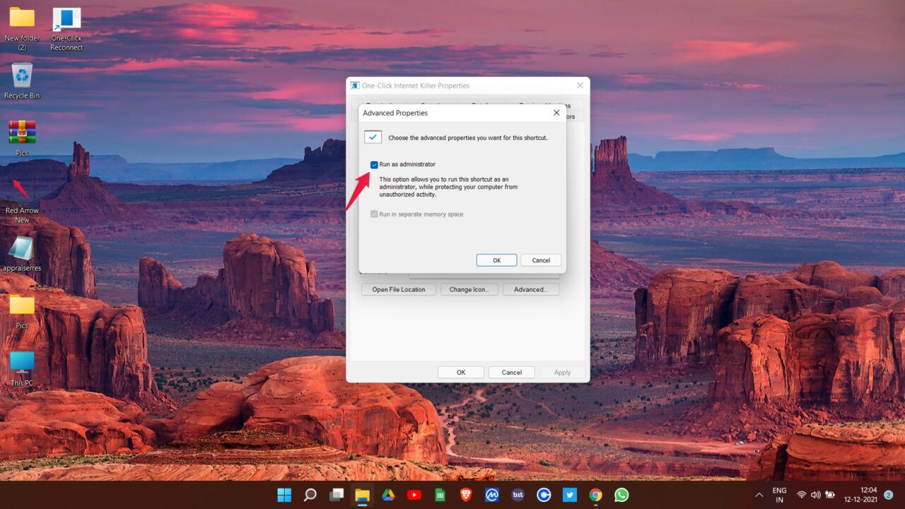 Run as Administrator
