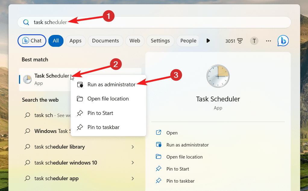 How to Automatically Delete Old Files on Windows 11 8 Run task scheduler as administrator